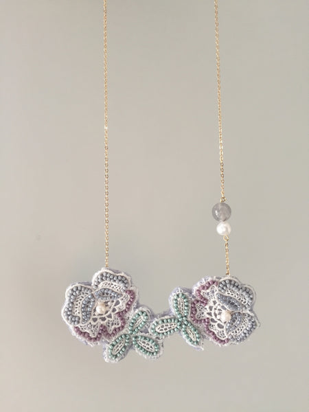 Beaded Lace necklace (BBL6)