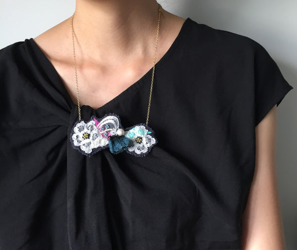 Quilting necklace (BQT2)