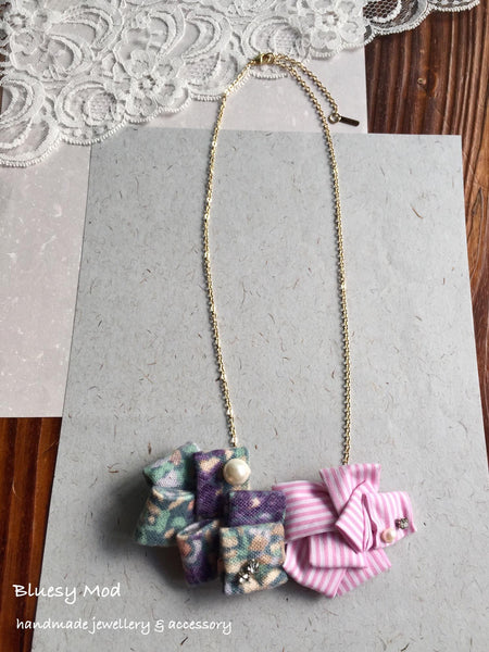 Ribbon necklace (BRB - Ribbon 16)