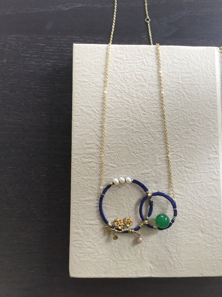 Weave Around necklace (BWA3)