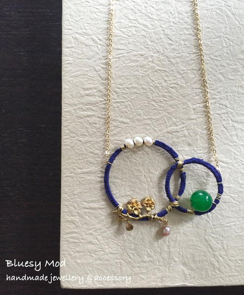 Weave Around necklace (BWA3)