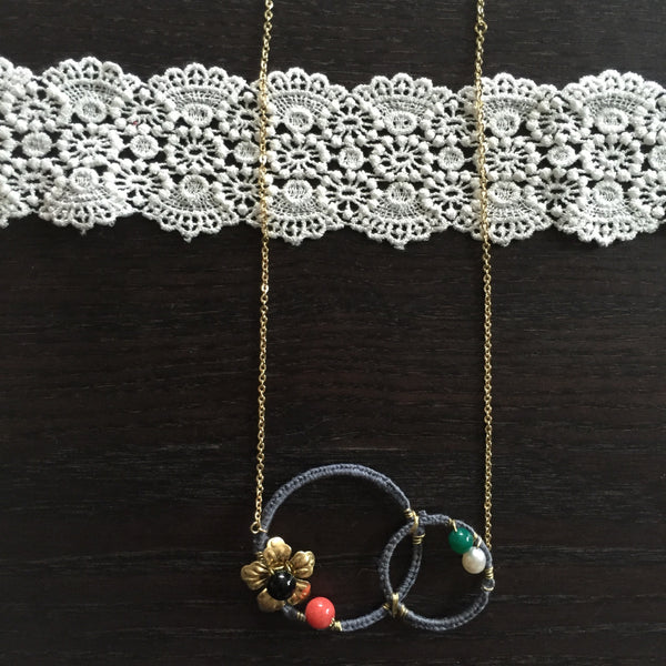 Weave Around necklace (BWA4)