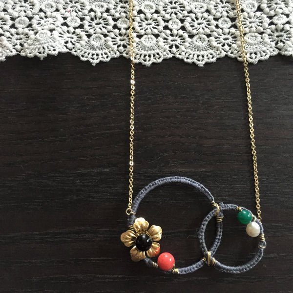 Weave Around necklace (BWA4)