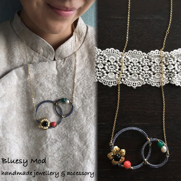 Weave Around necklace (BWA4)