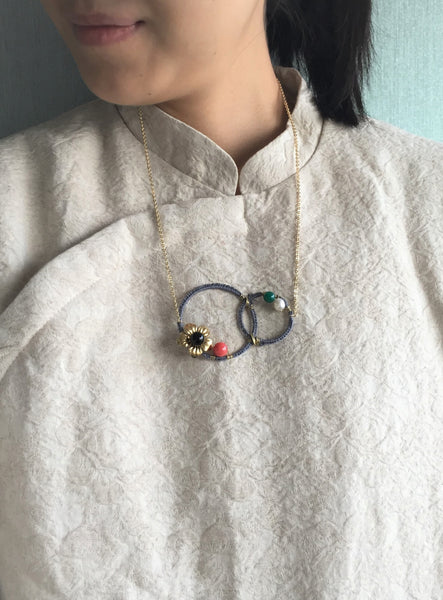 Weave Around necklace (BWA4)