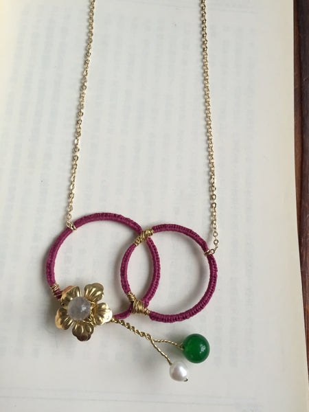 Weave Around necklace (BWA5)